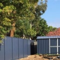 Installing a Colorbond Fence with Retaining Wall System